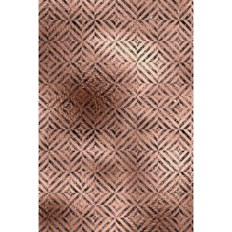 Rose Gold and Black Glam Composition Notebook - Small Blank Notebook (Softcover Journal / Diary / Sketchbook)
