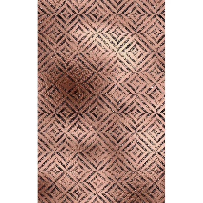 Rose Gold and Black Glam Composition Notebook - Small Blank Notebook (Hardcover Journal / Diary / Sketchbook)