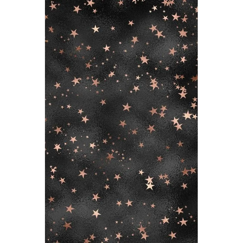Rose Gold and Black Glam Composition Notebook - Small Blank Notebook (Hardcover Journal / Diary / Sketchbook)
