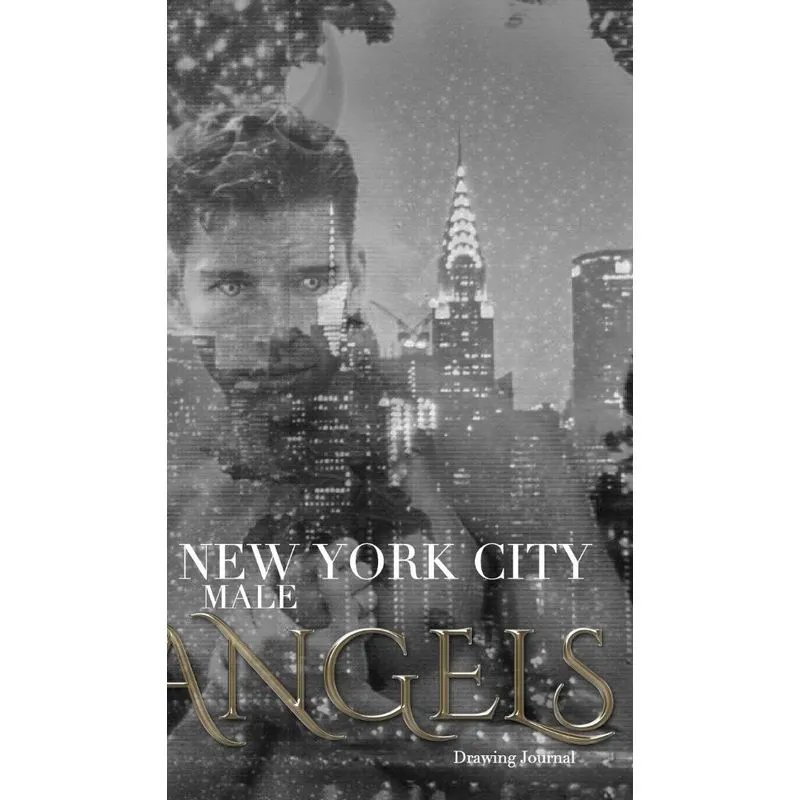New York City Sexy Male Angesl Writing Drawing Journal