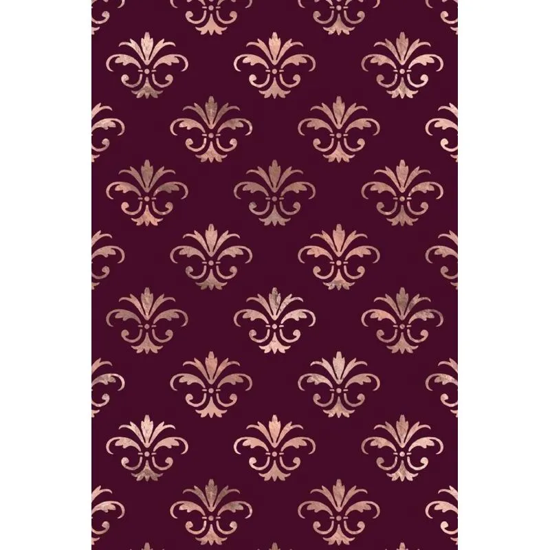 Rose Gold and Burgundy Composition Notebook - Small Blank Notebook (Softcover Journal / Diary / Sketchbook)