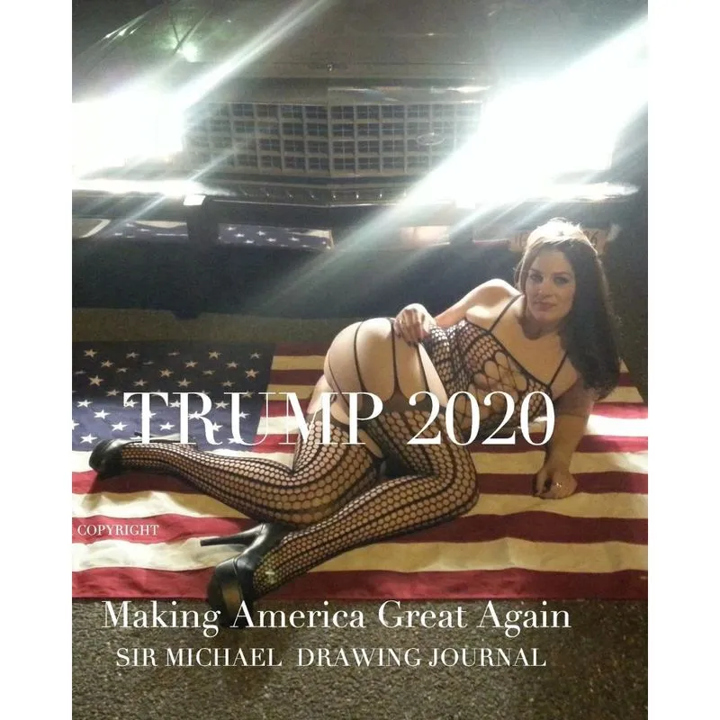 All American Girl Making America Great Again Trump 2020