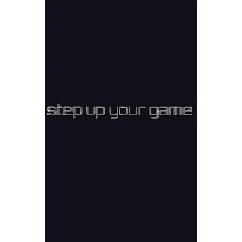 step up your game writing jounal