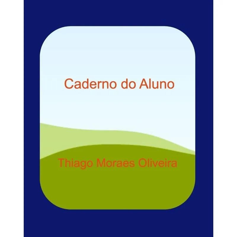 Caderno do Aluno