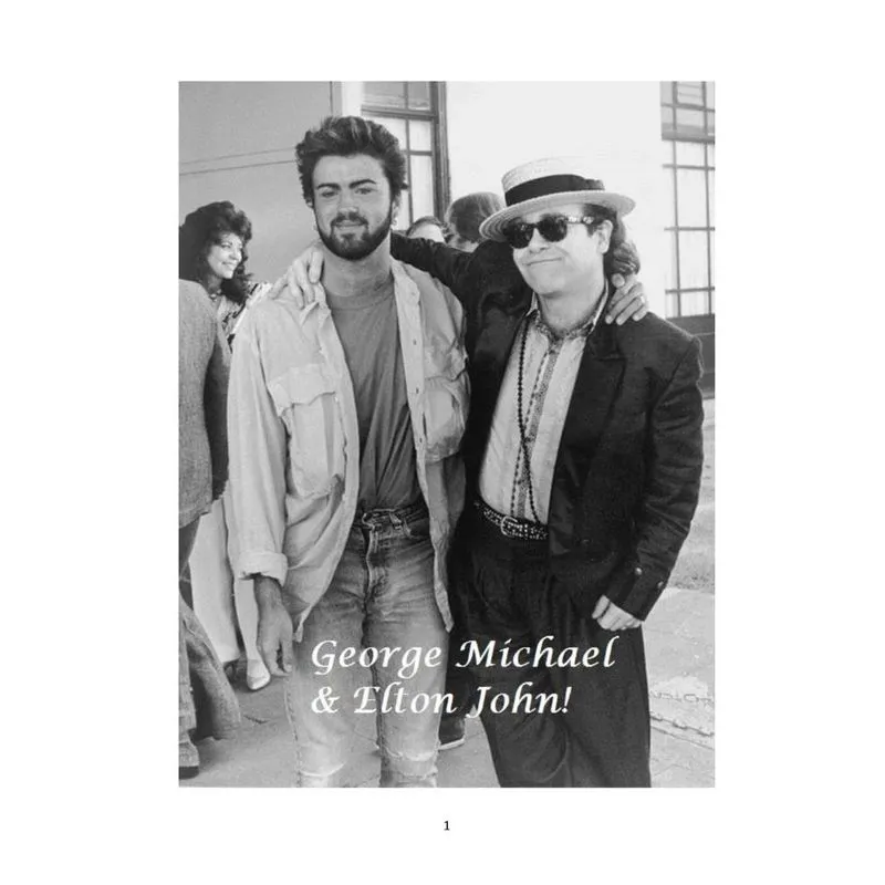 George Michael and Elton John
