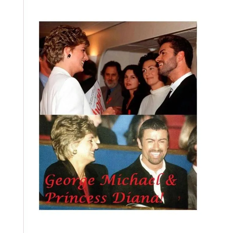 George Michael and Princess Diana!