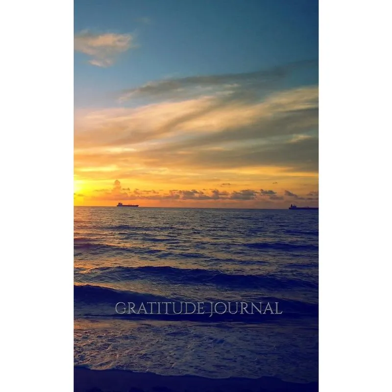 Sunrise Beach gratitude creative Journal
