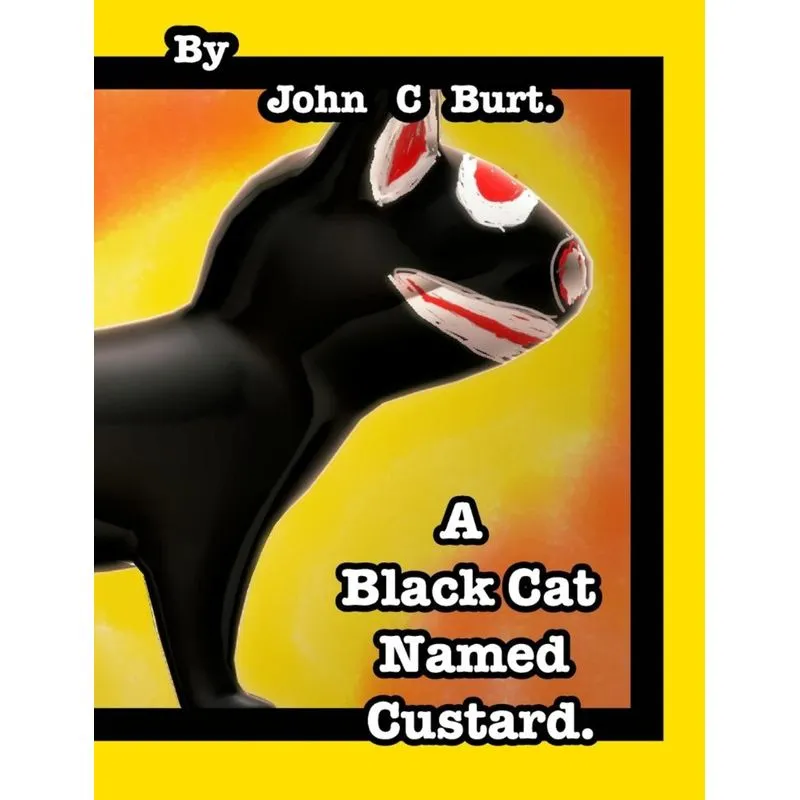 A Black Cat Named Custard.