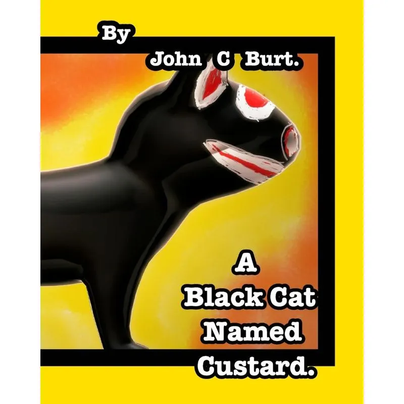 A Black Cat Named Custard.