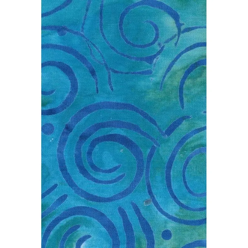 Hand-Painted Sari Quilt Composition Notebook - Small Blank Notebook (Softcover Journal / Diary / Sketchbook)