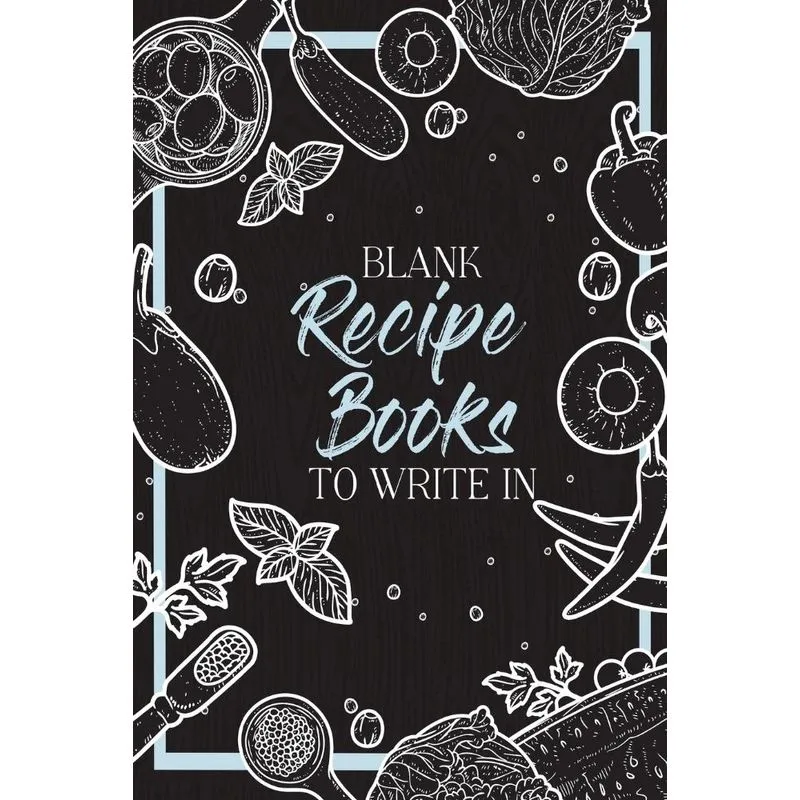 Blank Recipe Books To Write In