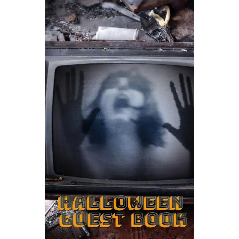 Halloween Themed scary Guest Book