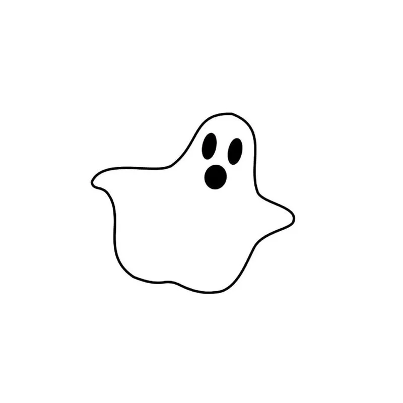 Halloween Ghost Creative Journal