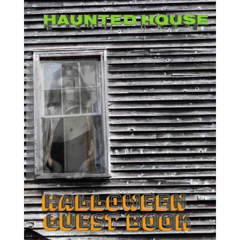 Halloween Haunted House Guest Book