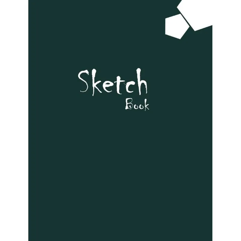 Sketchbook Large 8 x 10 Premium, Uncoated (75 gsm) Paper, Olive Cover