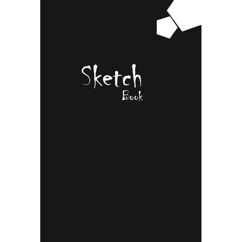 Sketchbook with Premium, Uncoated (75 gsm) Paper, Black Cover
