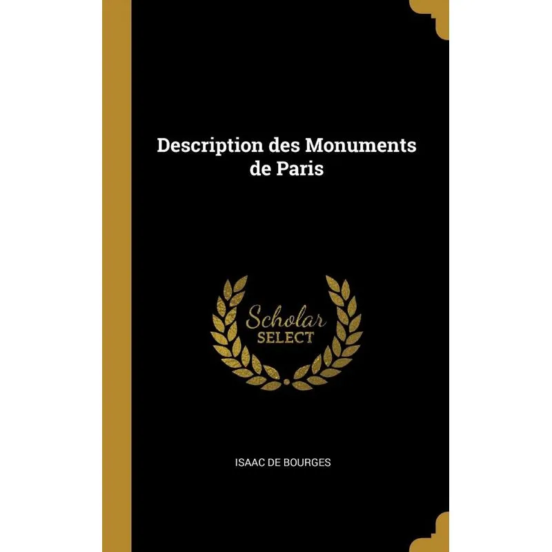 Description des Monuments de Paris