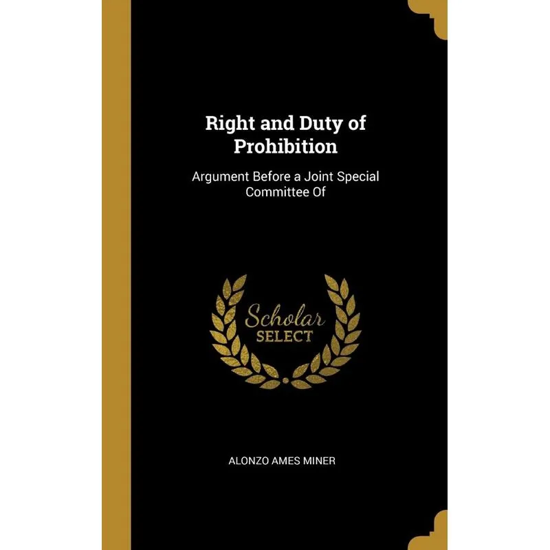 Right and Duty of Prohibition