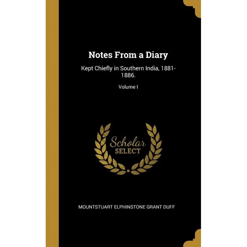 Notes From a Diary
