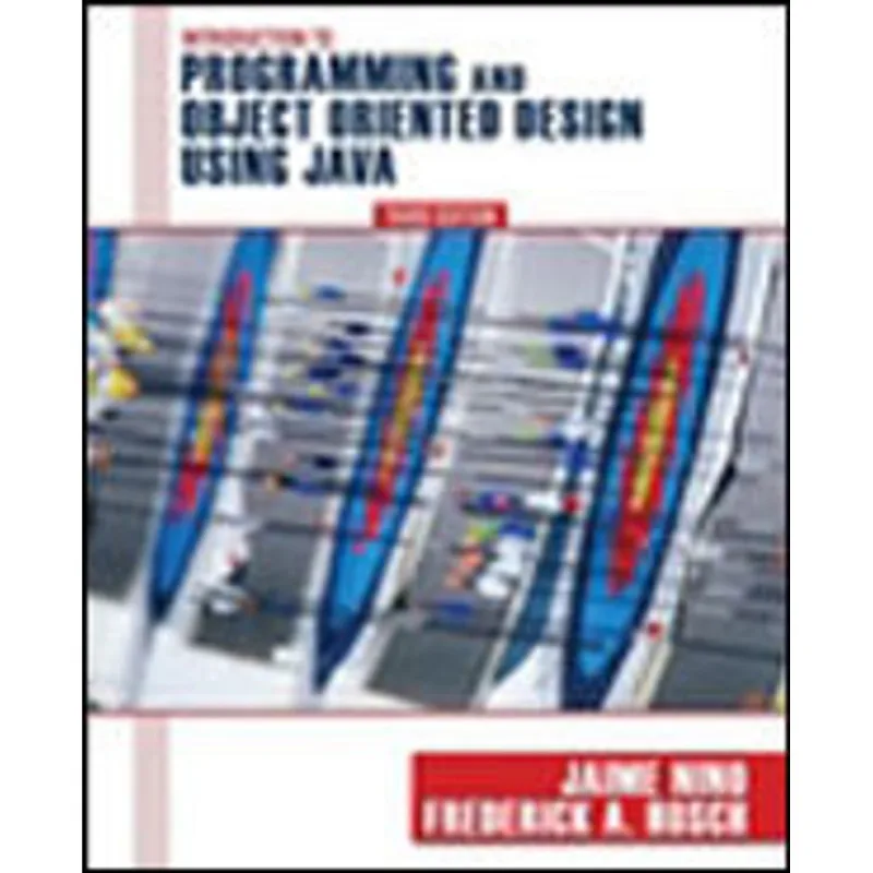 INTRODUCTION TO PROGRAMMING AND OBJECT-ORIENTED DESIGN USING JAVA