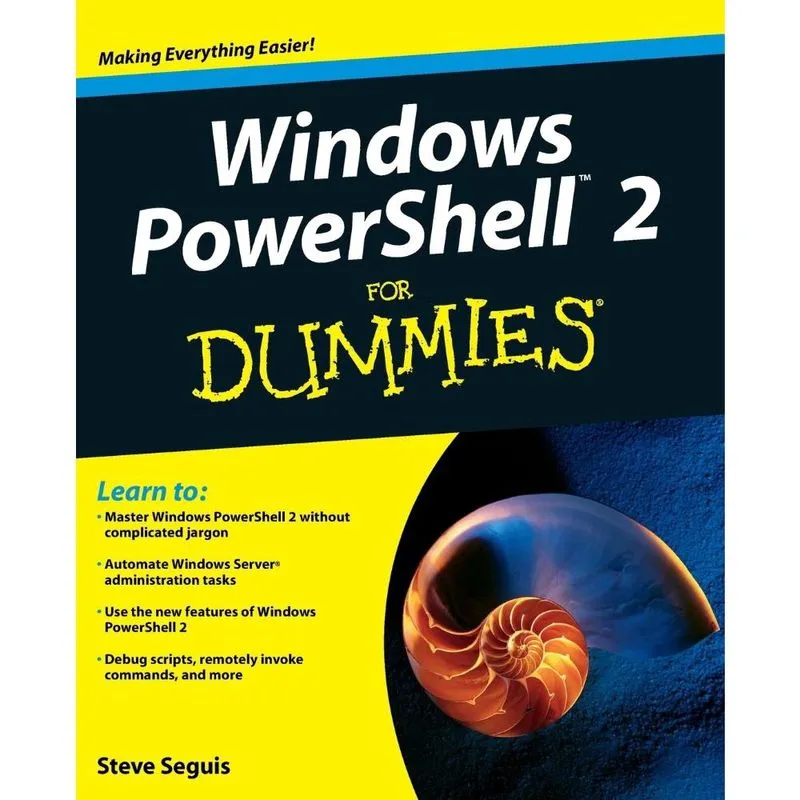 Windows PowerShell 2 for Dummies
