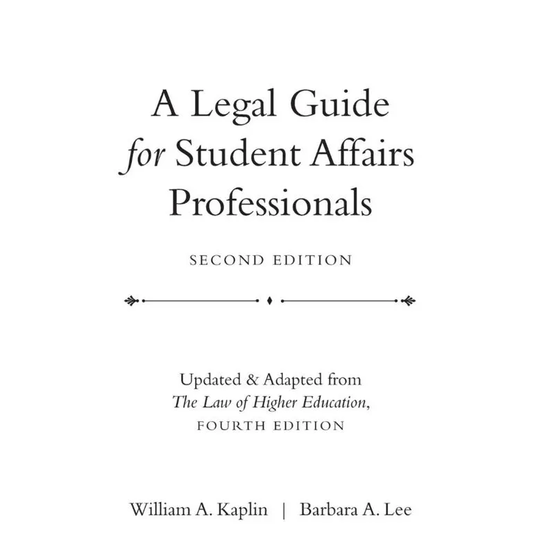 Legal Guide Student Affairs Pr