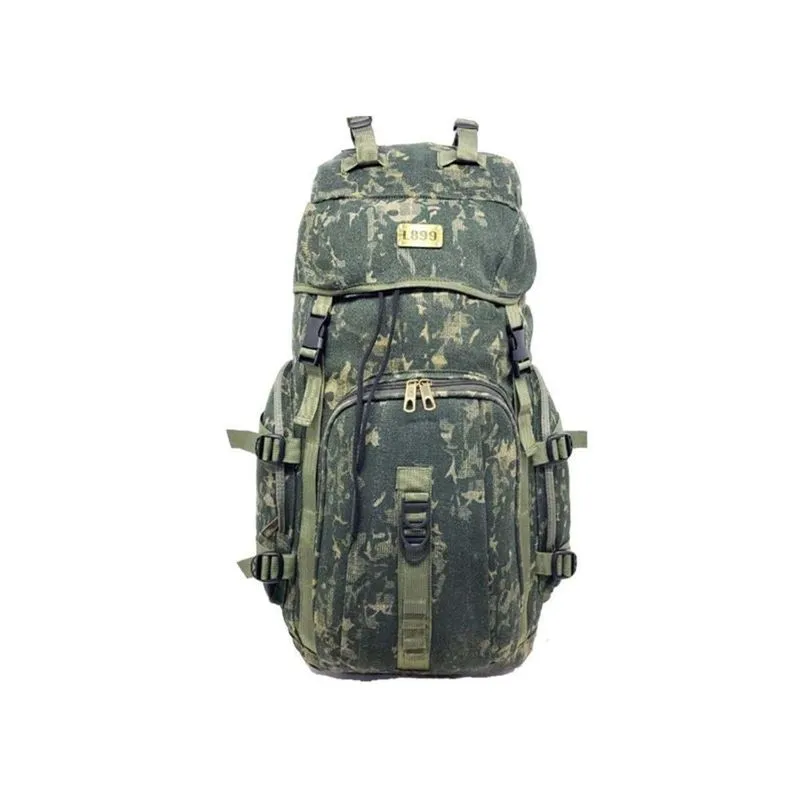 Mochila Camping 60 Litros Vulcanizada Camuflada A312