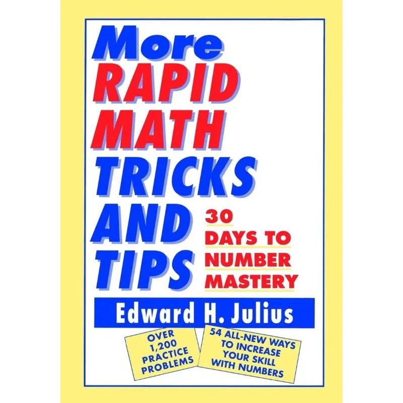 More Rapid Math