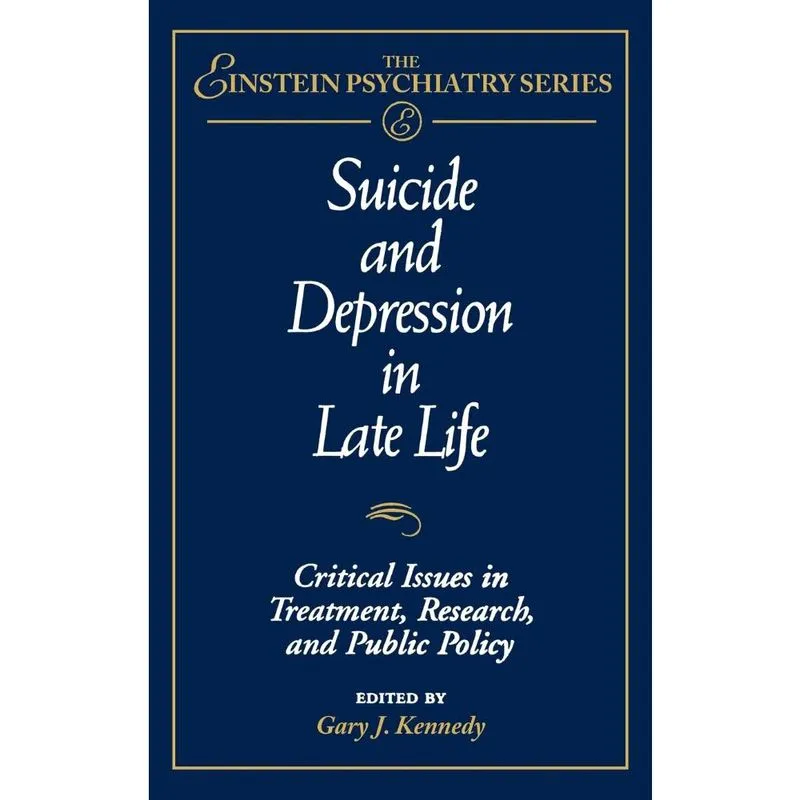 Suicide and Depression in Late Life