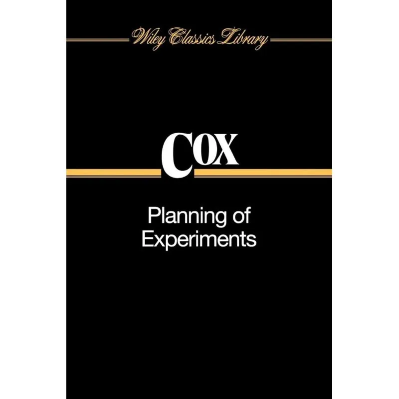 Planning of Experiments