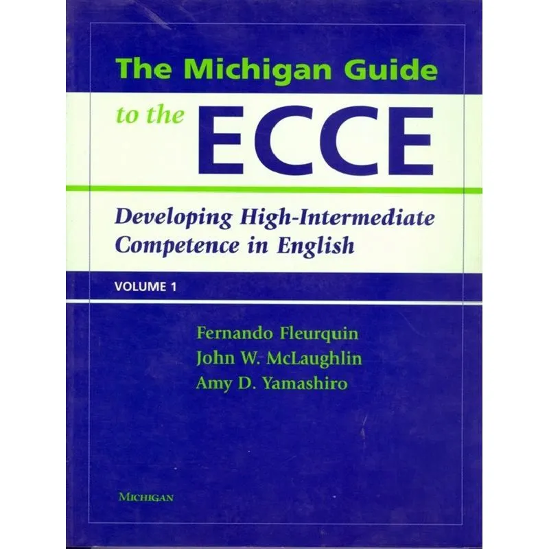 Michigan Guide To The Ecce, The - Vol. 1 - With Cd
