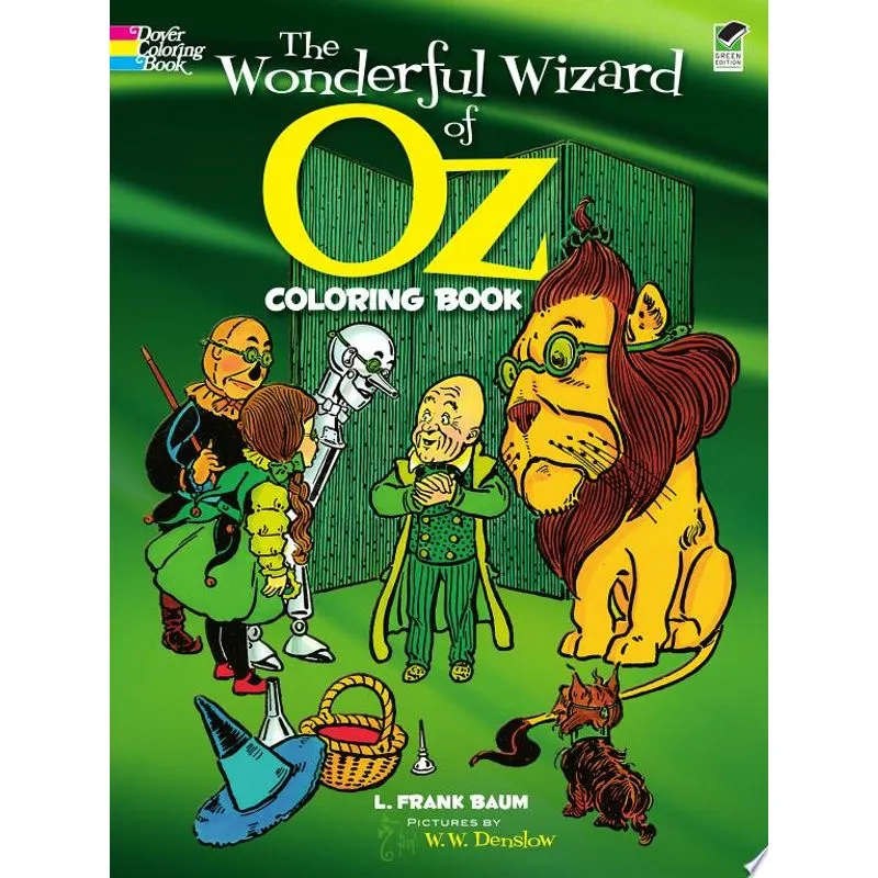 WONDERFUL WIZARD OF OZ COLORING BOOK, THE