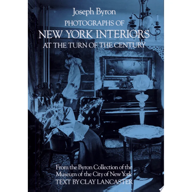 PHOTOGRAPHS OF NEW YORK INTERIORS AT THE TURN OF T