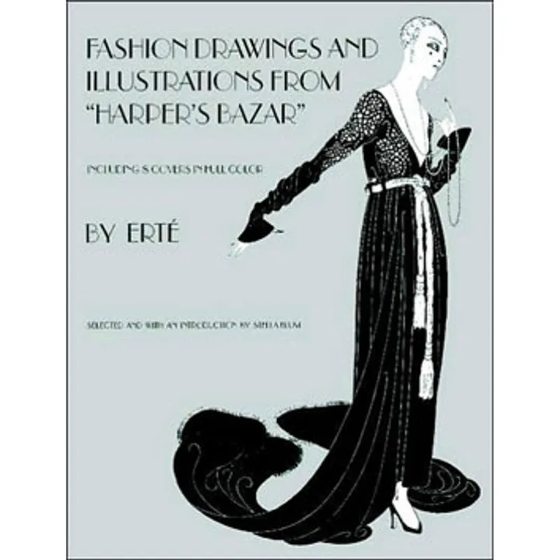 FASHION DRAWINGS AND ILLUSTRATIONS FROM HARPER'S BAZAR