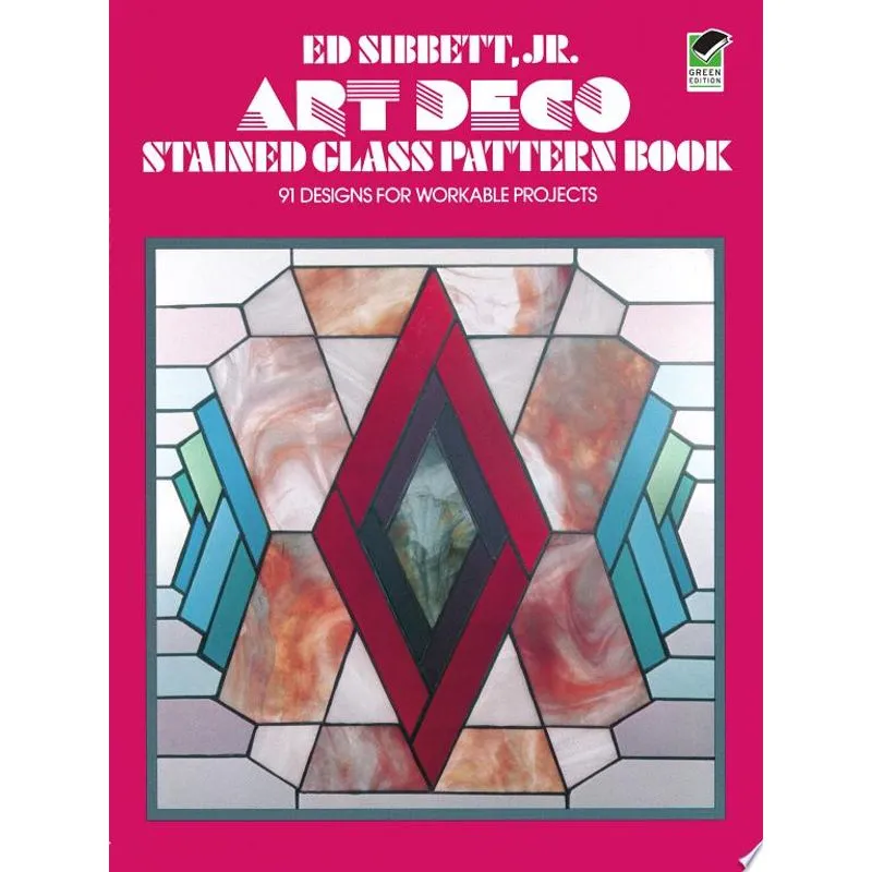 ART DECO STAINED GLASS PATTERN BOOK