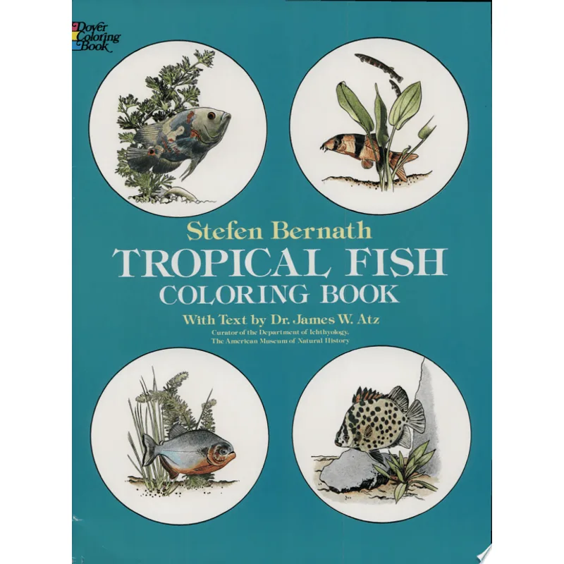 TROPICAL FISH COLORING BOOK
