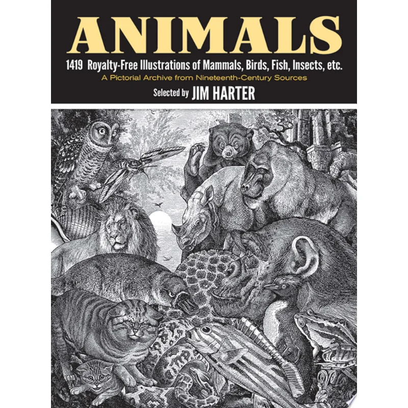 ANIMALS: 1,419 COPYRIGHT-FREE ILLUSTRATIONS OF MAM