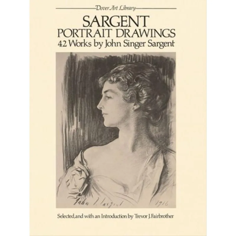 SARGENT PORTRAIT DRAWINGS - 42 WORKS