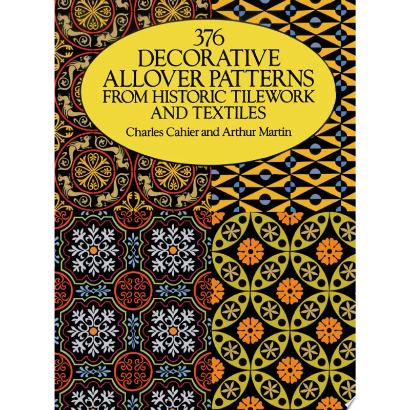 376 DECORATIVE ALLOVER PATTERNS FROM HISTORIC TILE