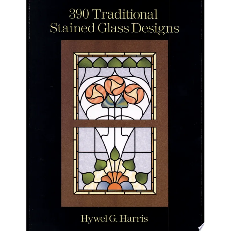390 TRADITIONAL STAINED GLASS DESIGNS