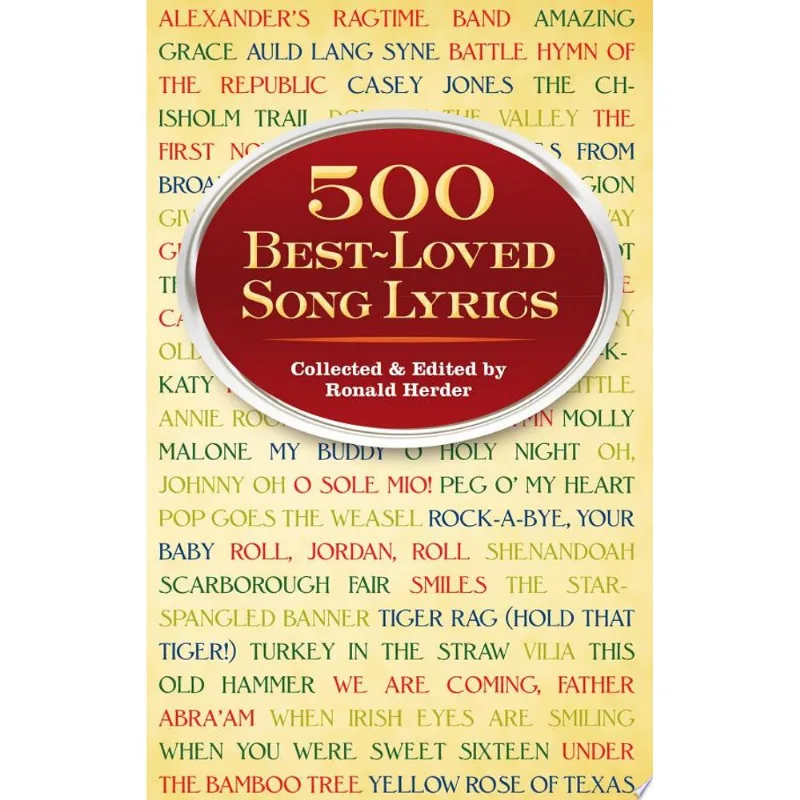 500 BEST-LOVED SONG LYRICS