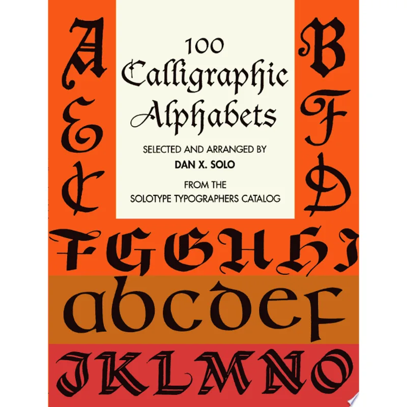 100 CALLIGRAPHIC ALPHABETS