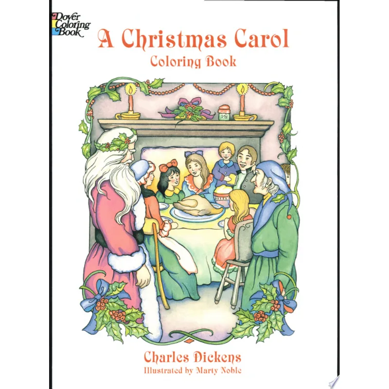 CHRISTMAS CAROL COLORING BOOK, A