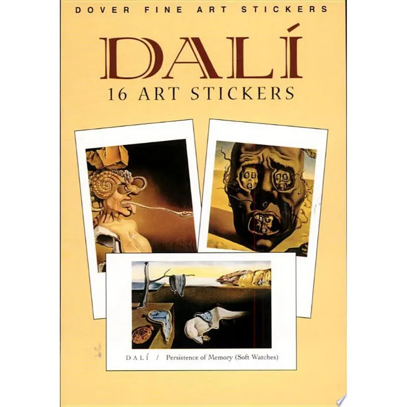 DALÍ: 16 ART STICKERS
