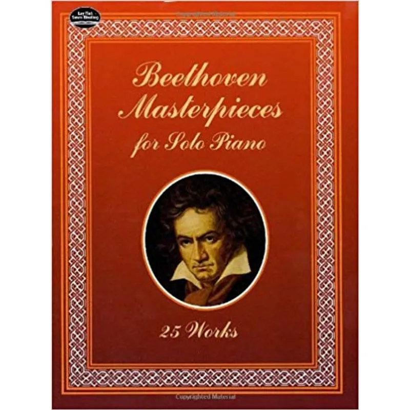 BEETHOVEN MASTERPIECES FOR SOLO PIANO - 25 WORKS