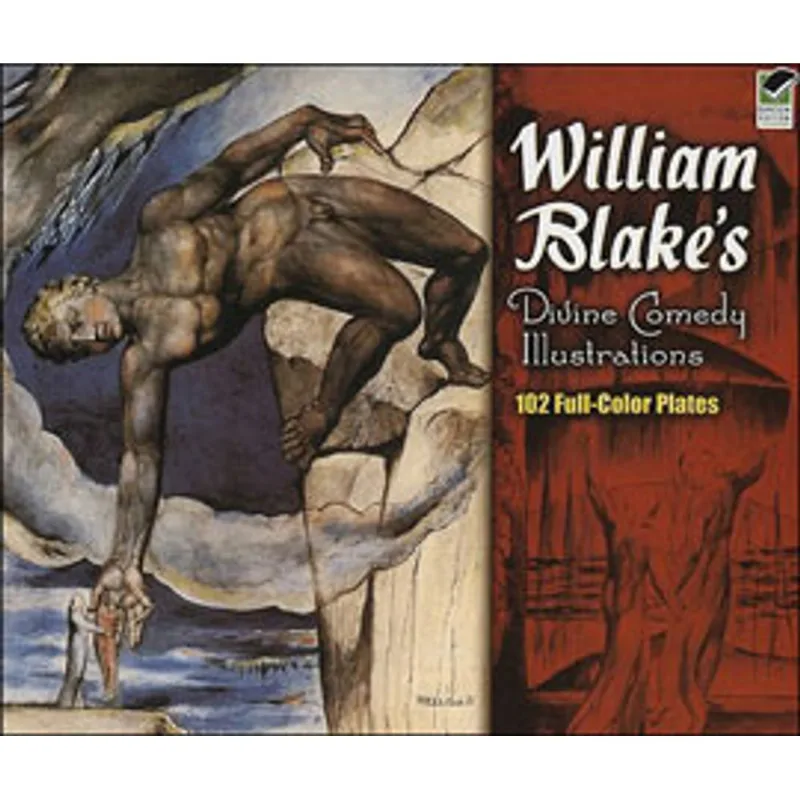 WILLIAM BLAKE'S DIVINE COMEDY ILLUSTRATIONS - 102 FULL COLOR PLATES