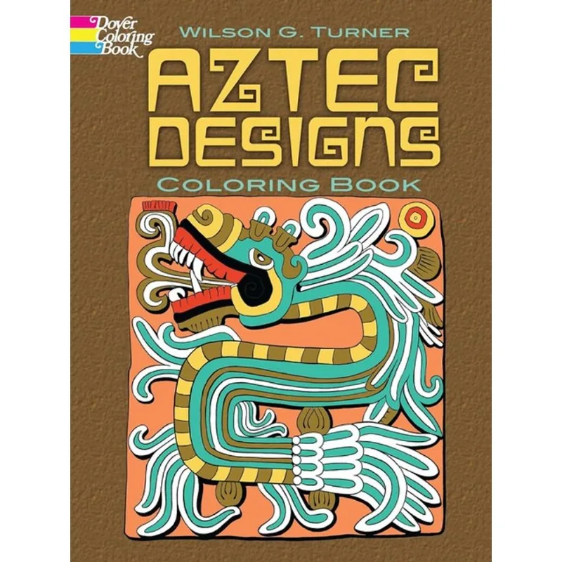 AZTEC DESIGNS - COLORING BOOK