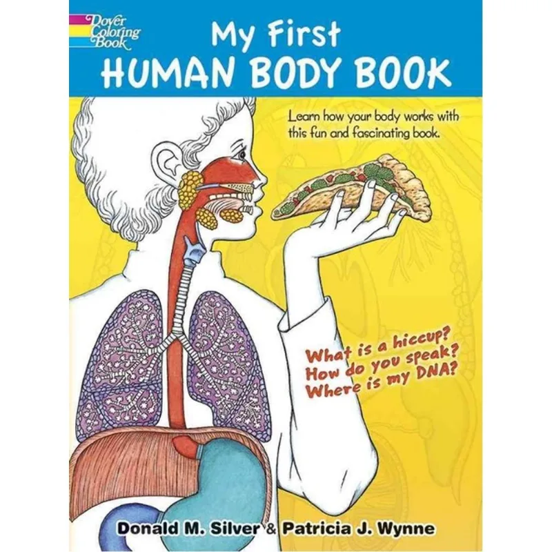 MY FIRST HUMAN BODY BOOK COLORING BOOK