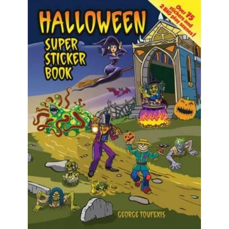Halloween Super Sticker Book