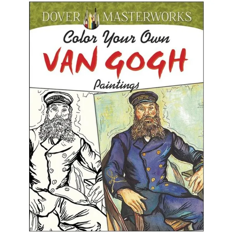COLOR YOUR OWN VAN GOGH PAINTINGS